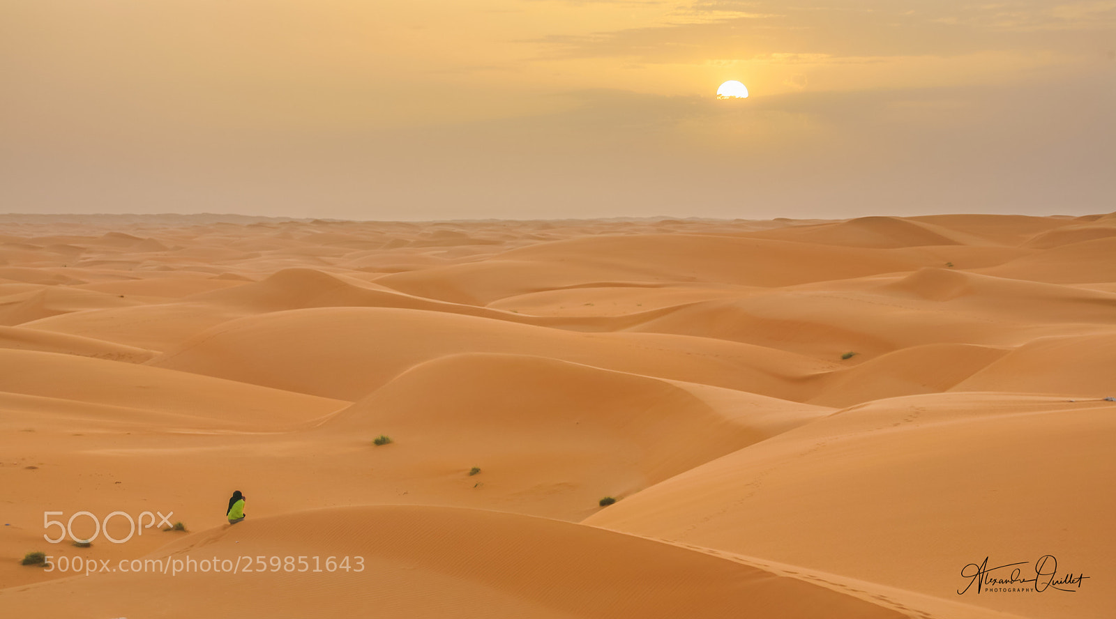 Canon EOS 5D sample photo. Man looking at sunset photography