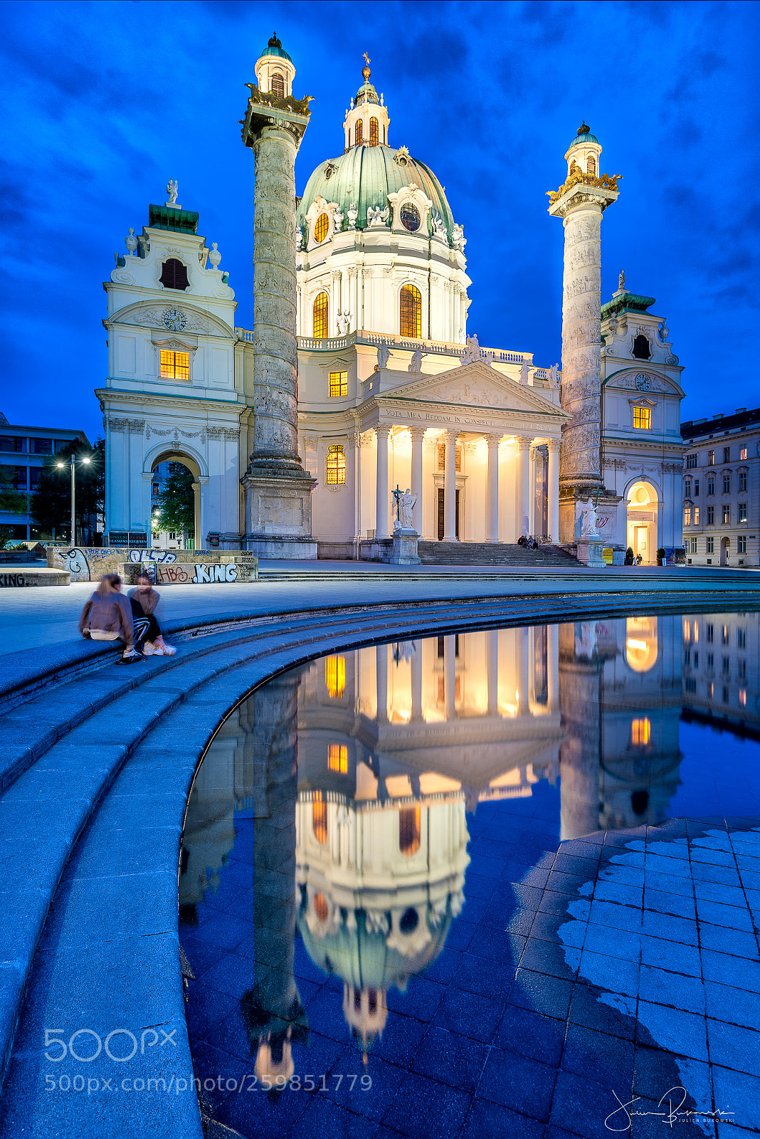 Nikon D800 sample photo. Karlskirche (vienne - autriche) photography