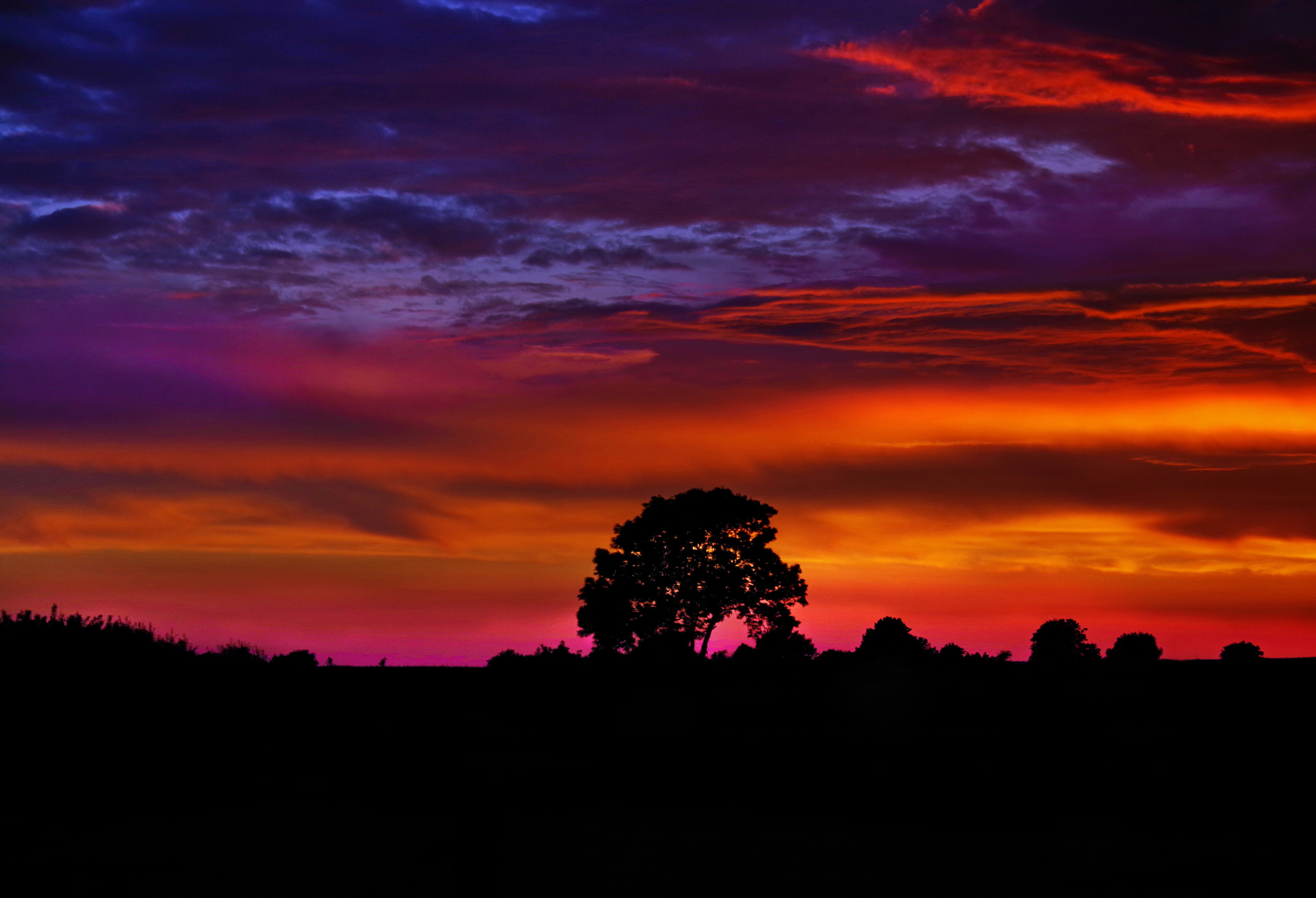 Pentax K-1 sample photo. Sunset photography