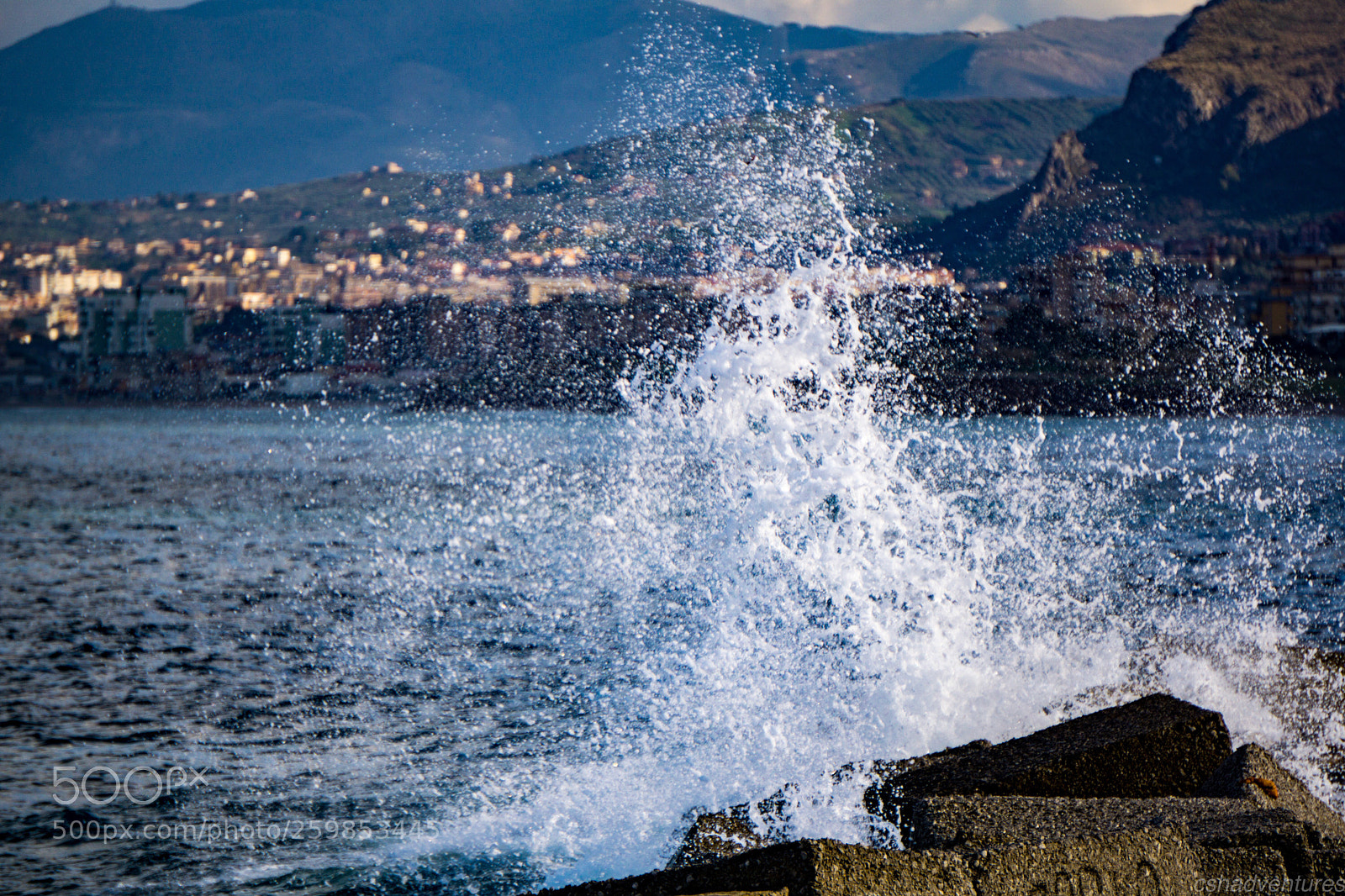 Sony a6000 sample photo. Ocean spray photography
