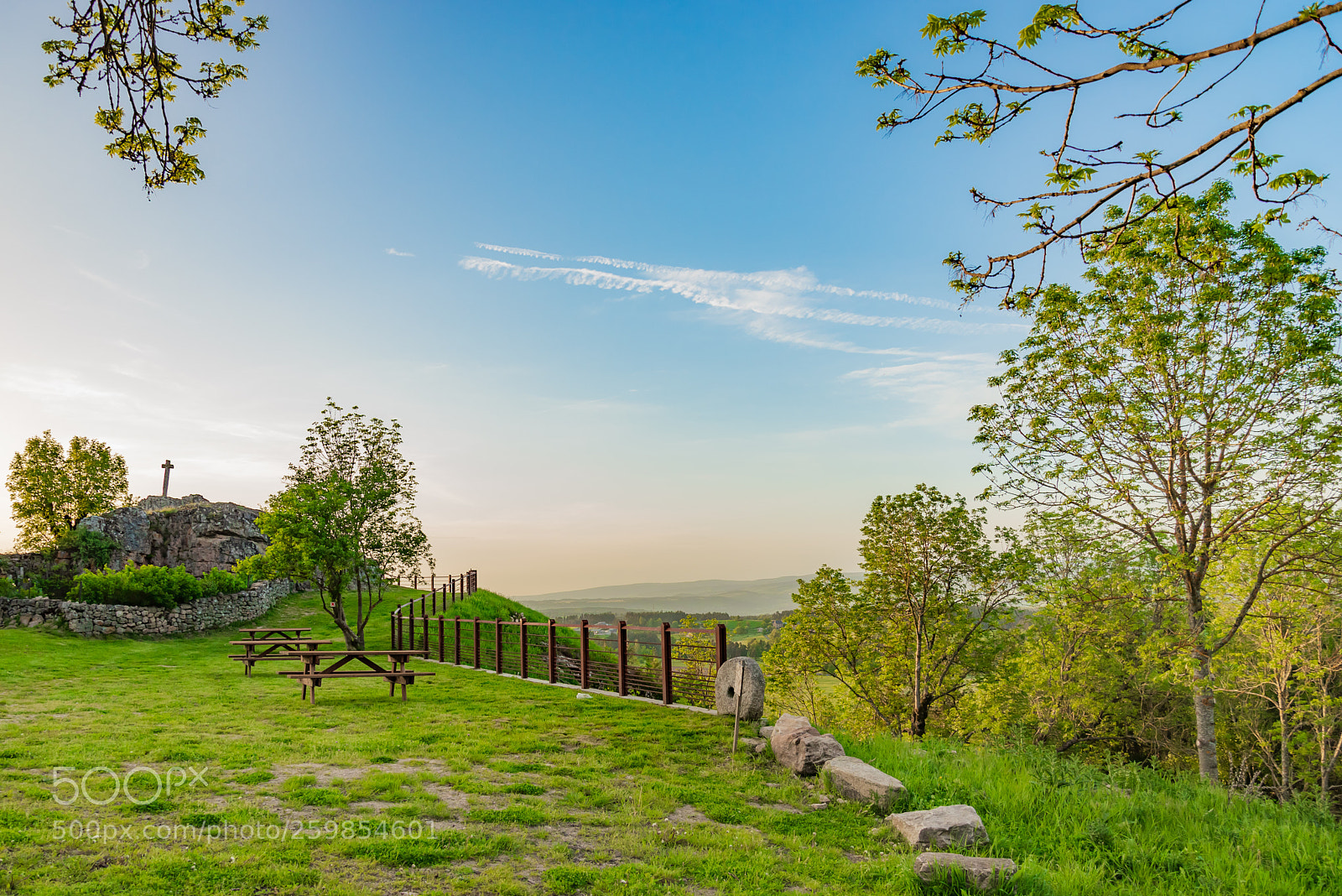 Nikon D610 sample photo. Sky, stone and tree photography
