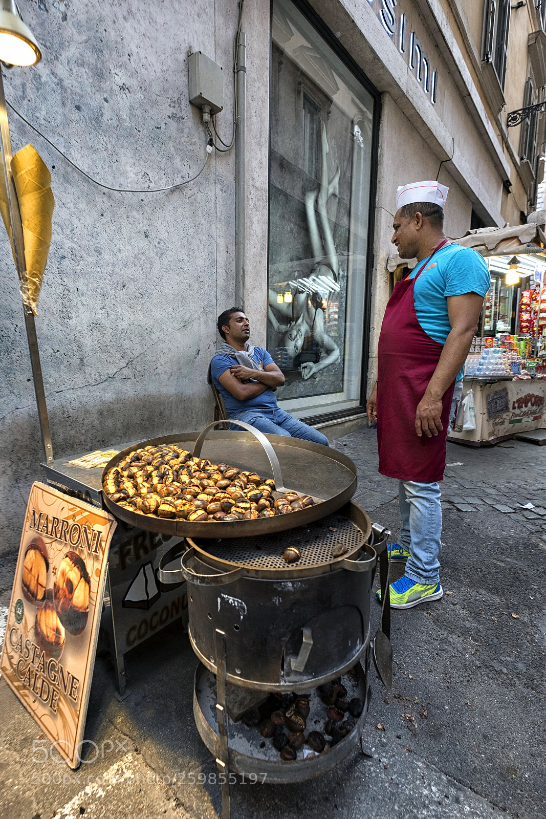 Fujifilm X-T2 sample photo. Selling chestnuts dscf1807-2.jpg photography