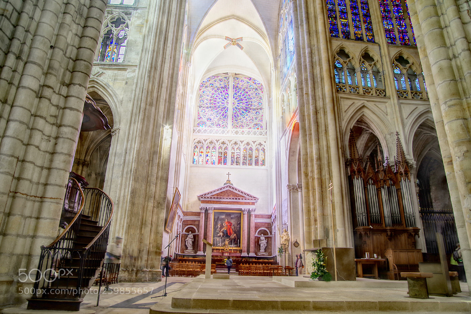 Pentax K-1 sample photo. Cathédrale de tours photography