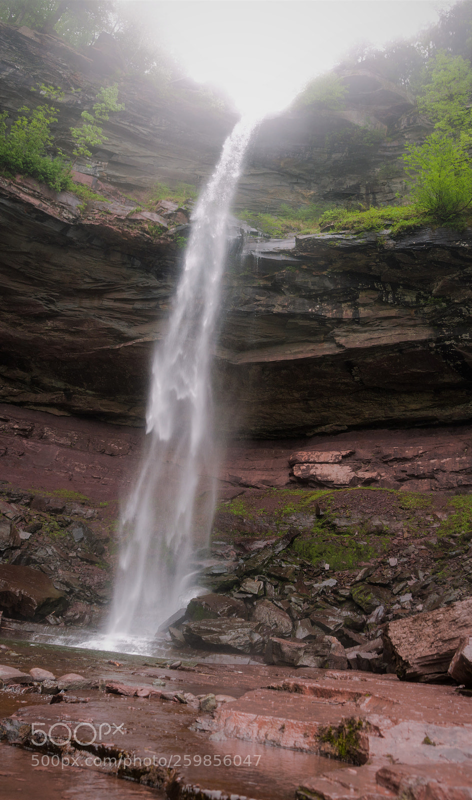 Nikon D90 sample photo. Kaaterskill upper falls photography