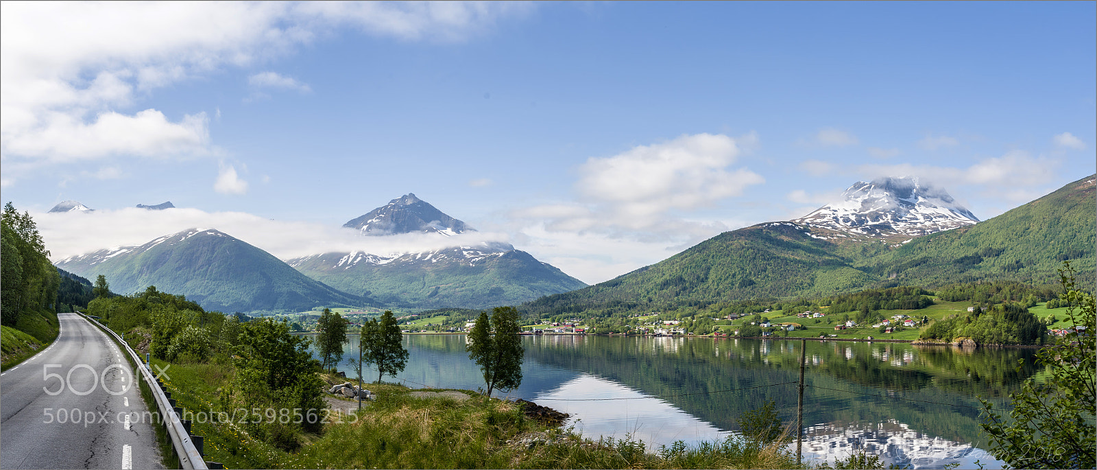 Pentax K-1 sample photo. Norway road trip photography