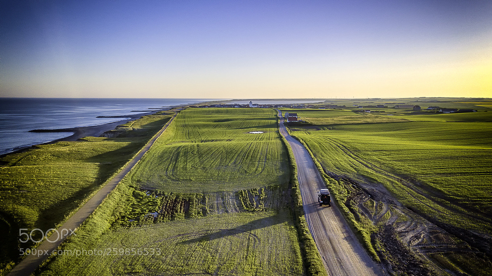 DJI FC220 sample photo. Way home photography
