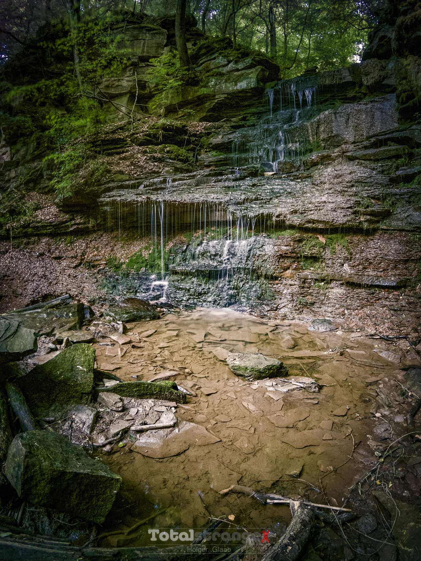 GoPro Hero5 Black sample photo. Triefenstein waterfall (cv) photography