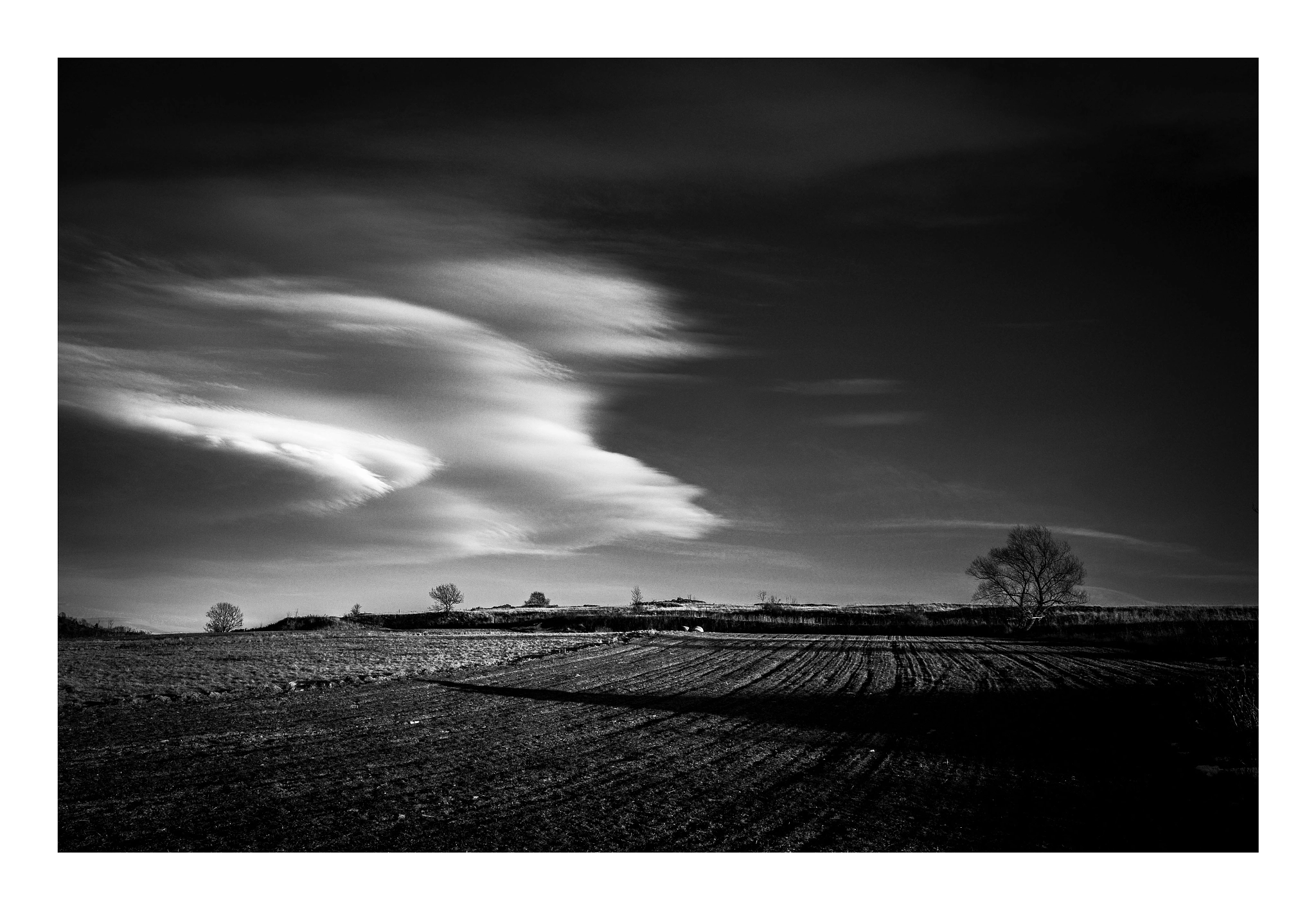 Ricoh GR sample photo. Meadows & clouds photography