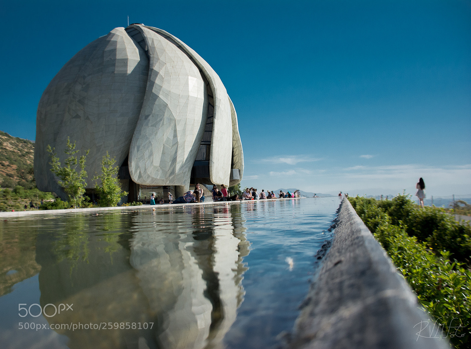 Nikon D7100 sample photo. Baha'i temple santiago de photography