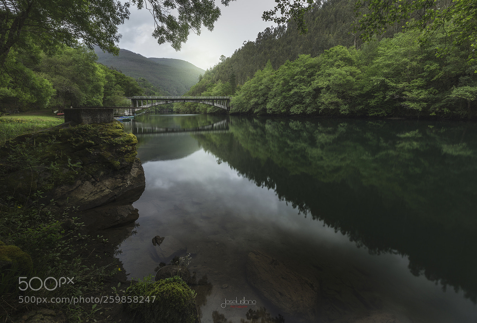 Canon EOS 5D Mark II sample photo. Natural paradise (on black) photography