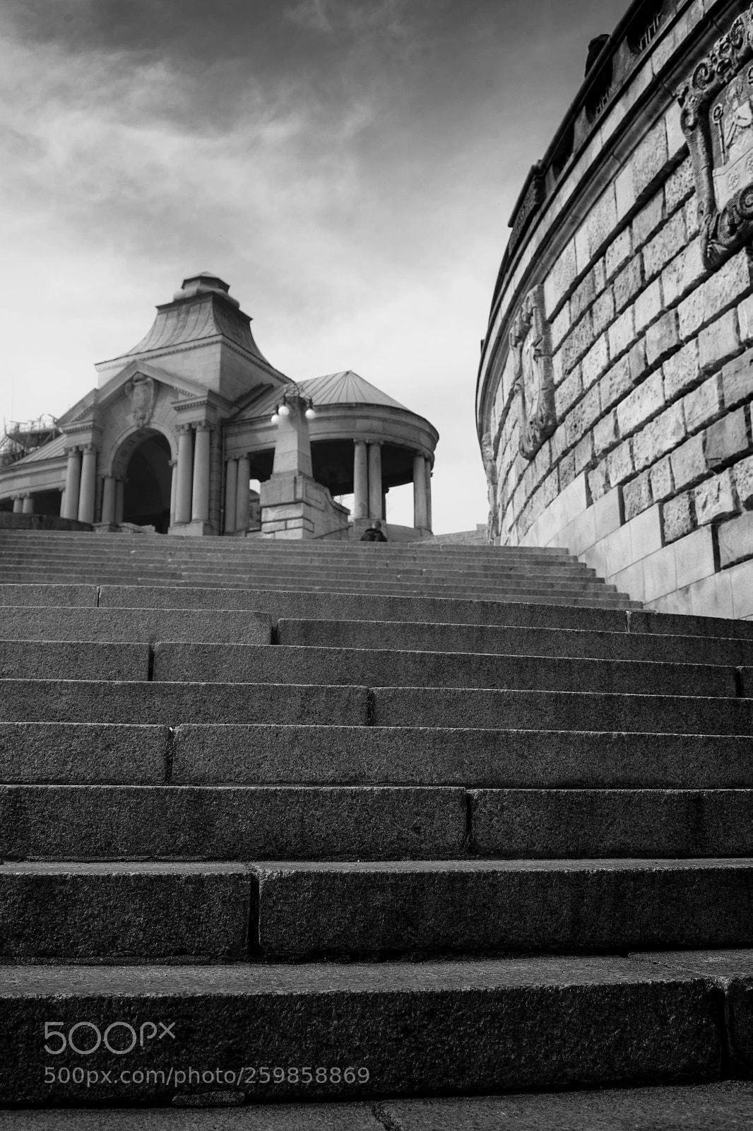 Nikon Df sample photo. An external staircase project photography