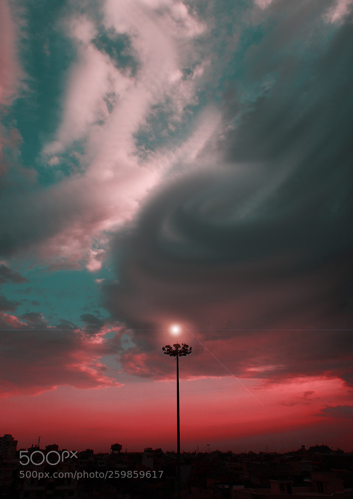 Canon EOS 5D Mark II sample photo. The storm photography
