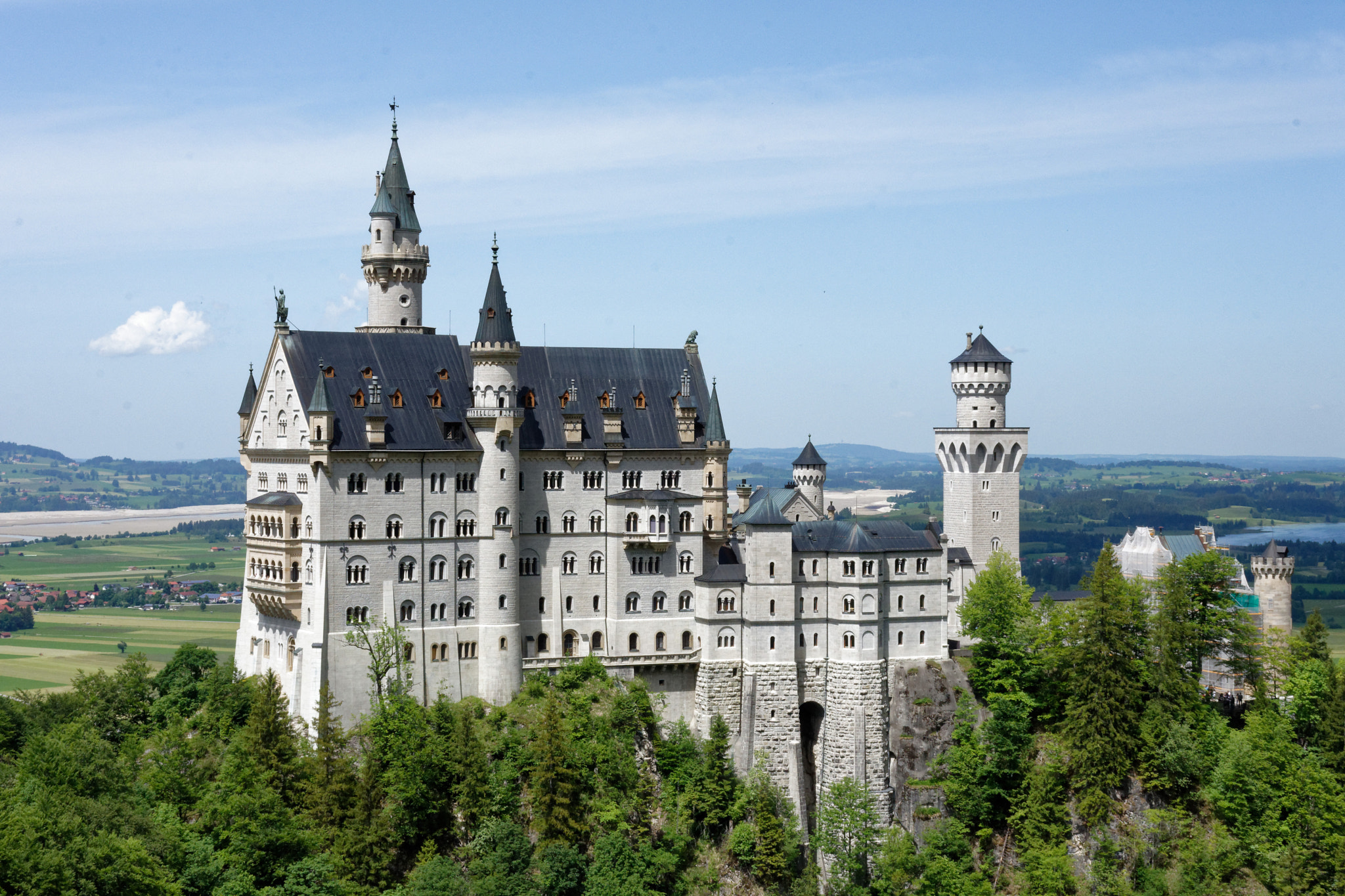 Nikon D7200 sample photo. Neuschwanstein castle photography