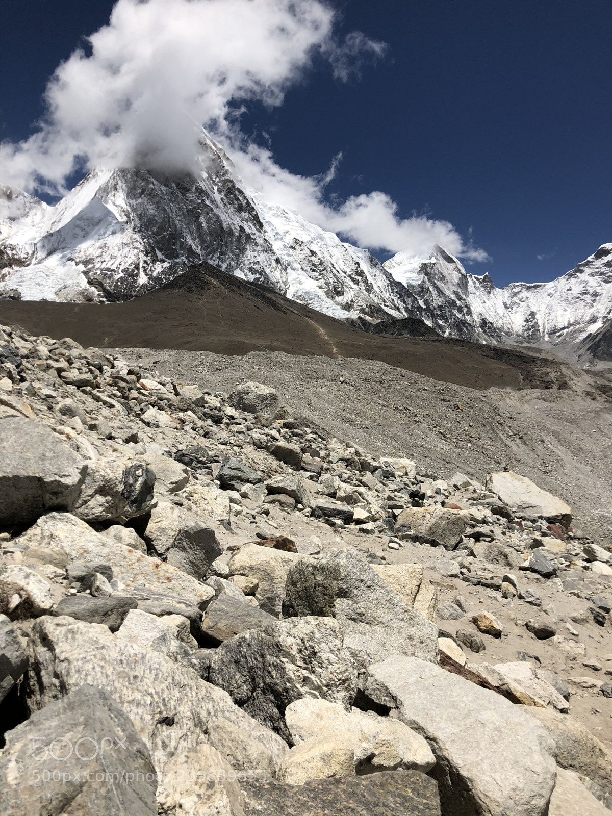 Apple iPhone X sample photo. Everest 5200 m photography