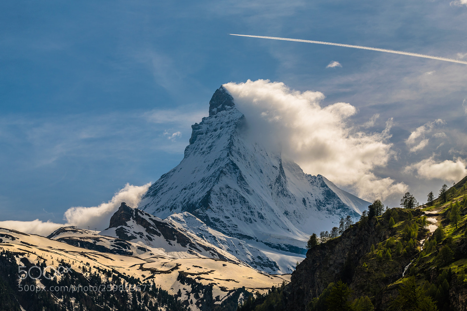 Nikon D850 sample photo. Matterhorn mountain of switzerland photography