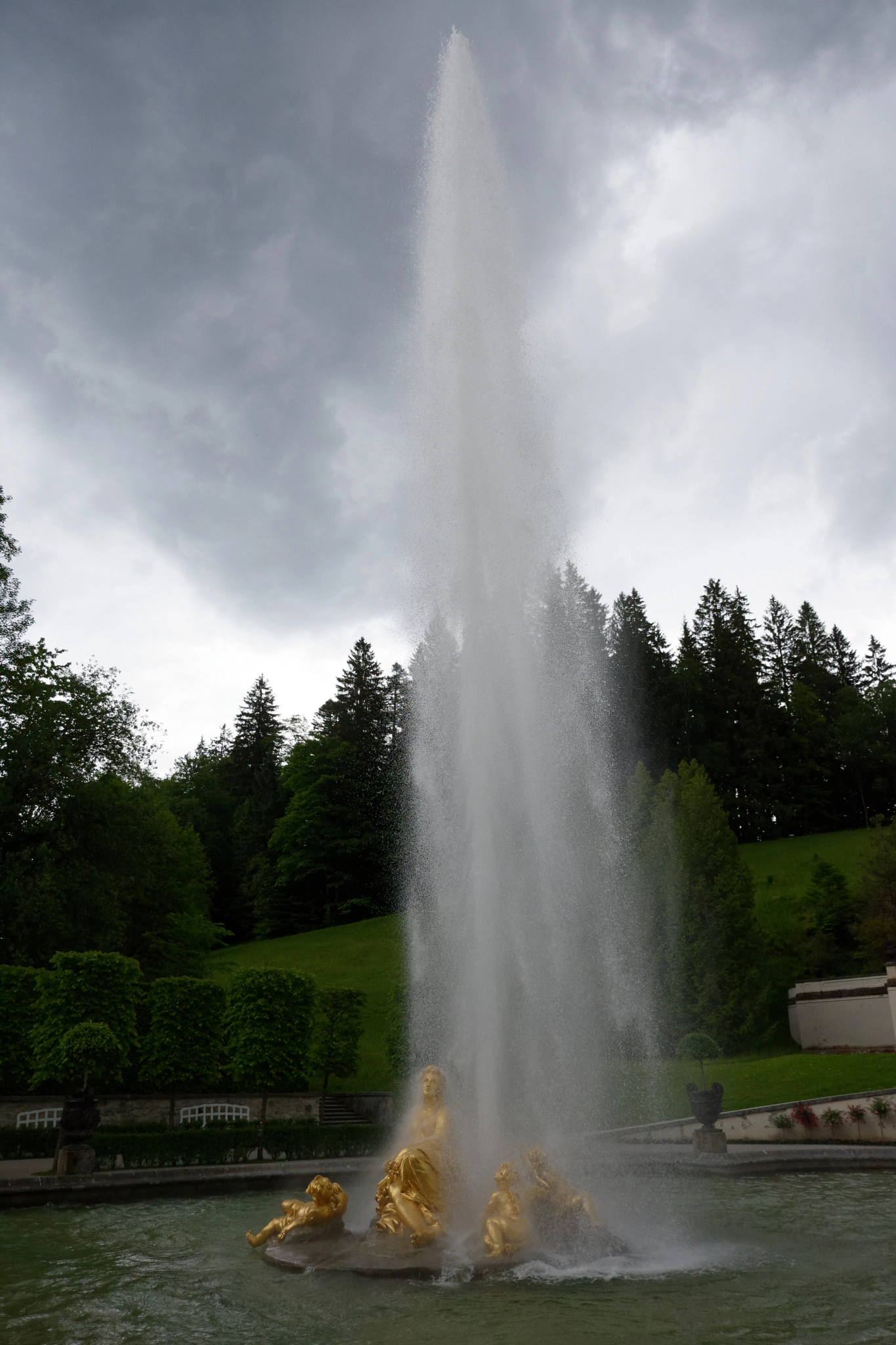 Nikon D7200 sample photo. Linderhof castle photography