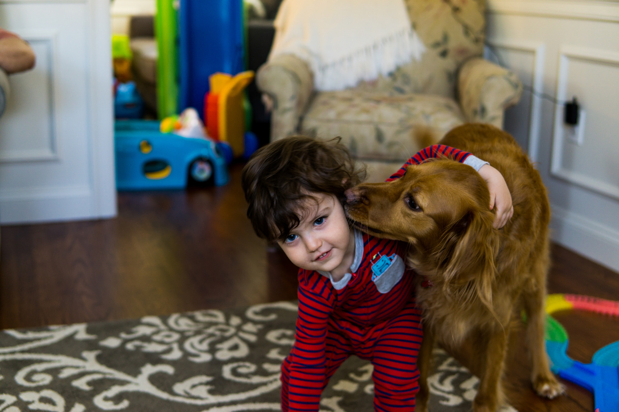 Sony a5100 sample photo. A boy and his dog photography
