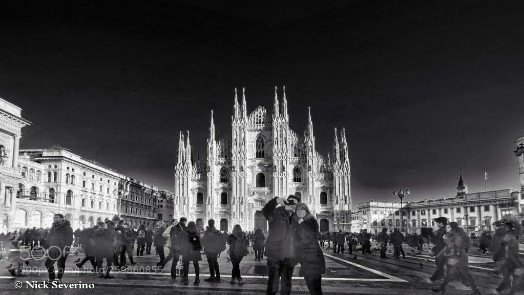 Sony a7R sample photo. Piazza duomo photography