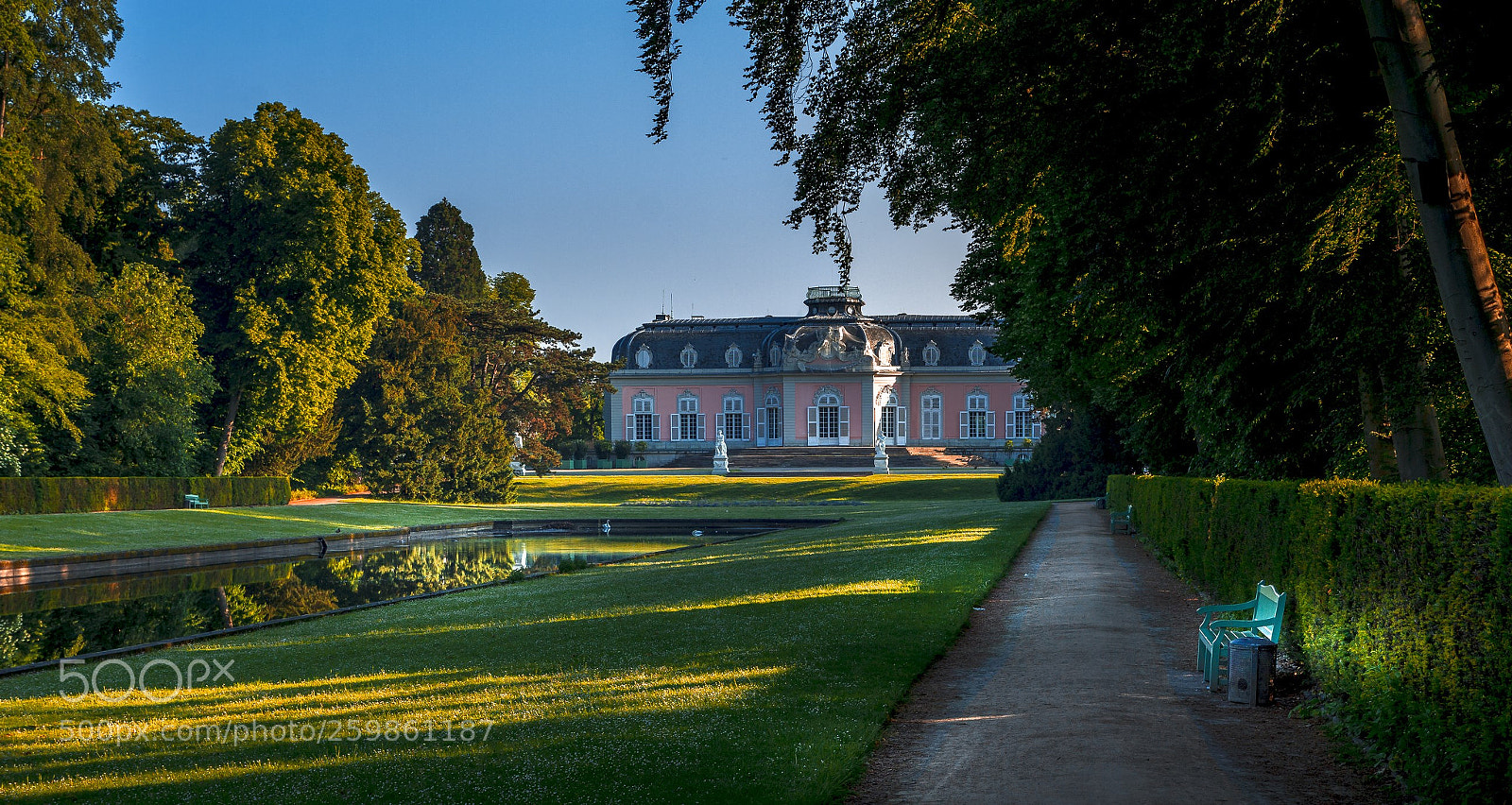 Canon EOS 60D sample photo. Good morning schloss benrath photography