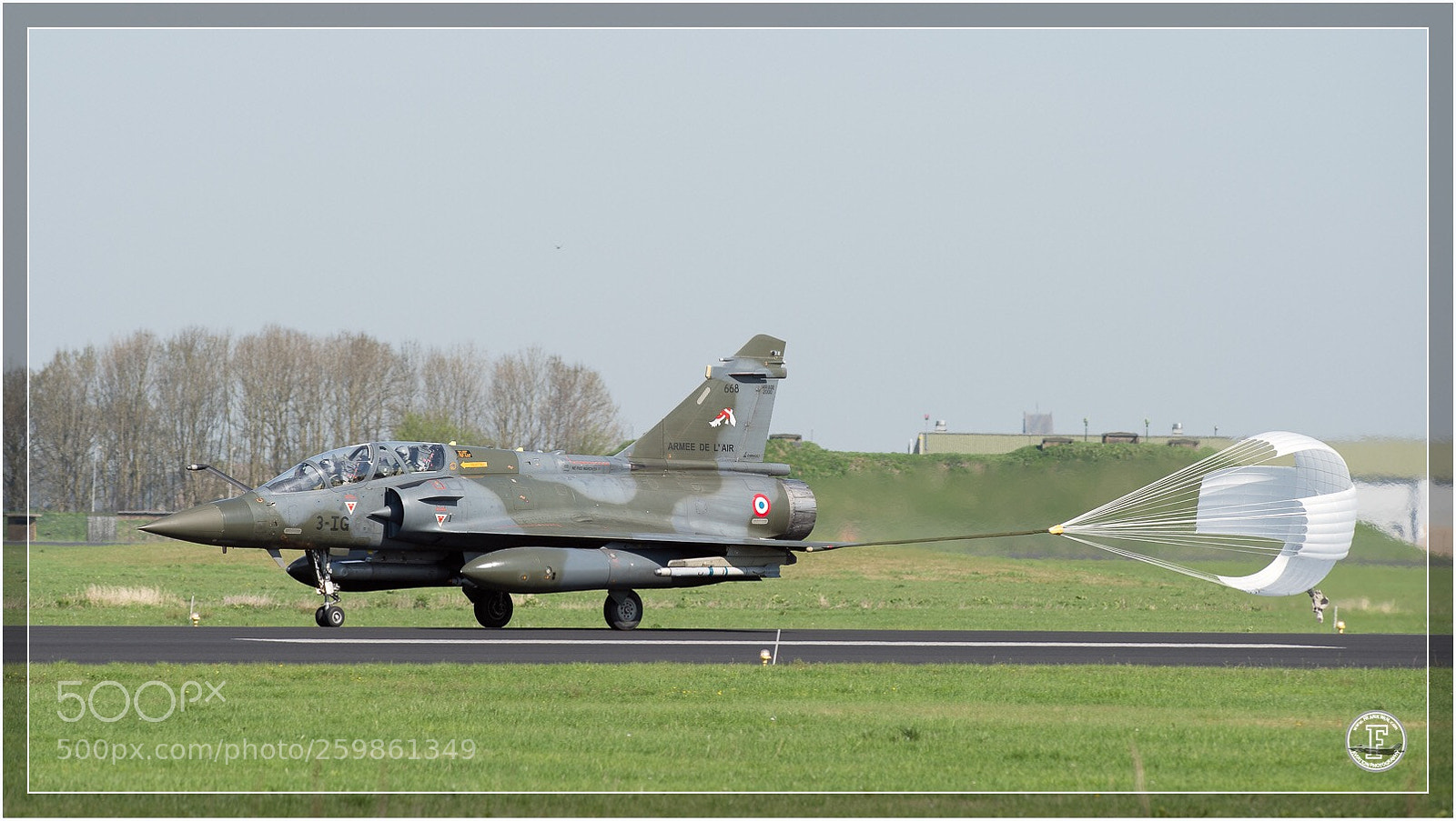 Nikon D4 sample photo. Mirage 2000 landing with photography