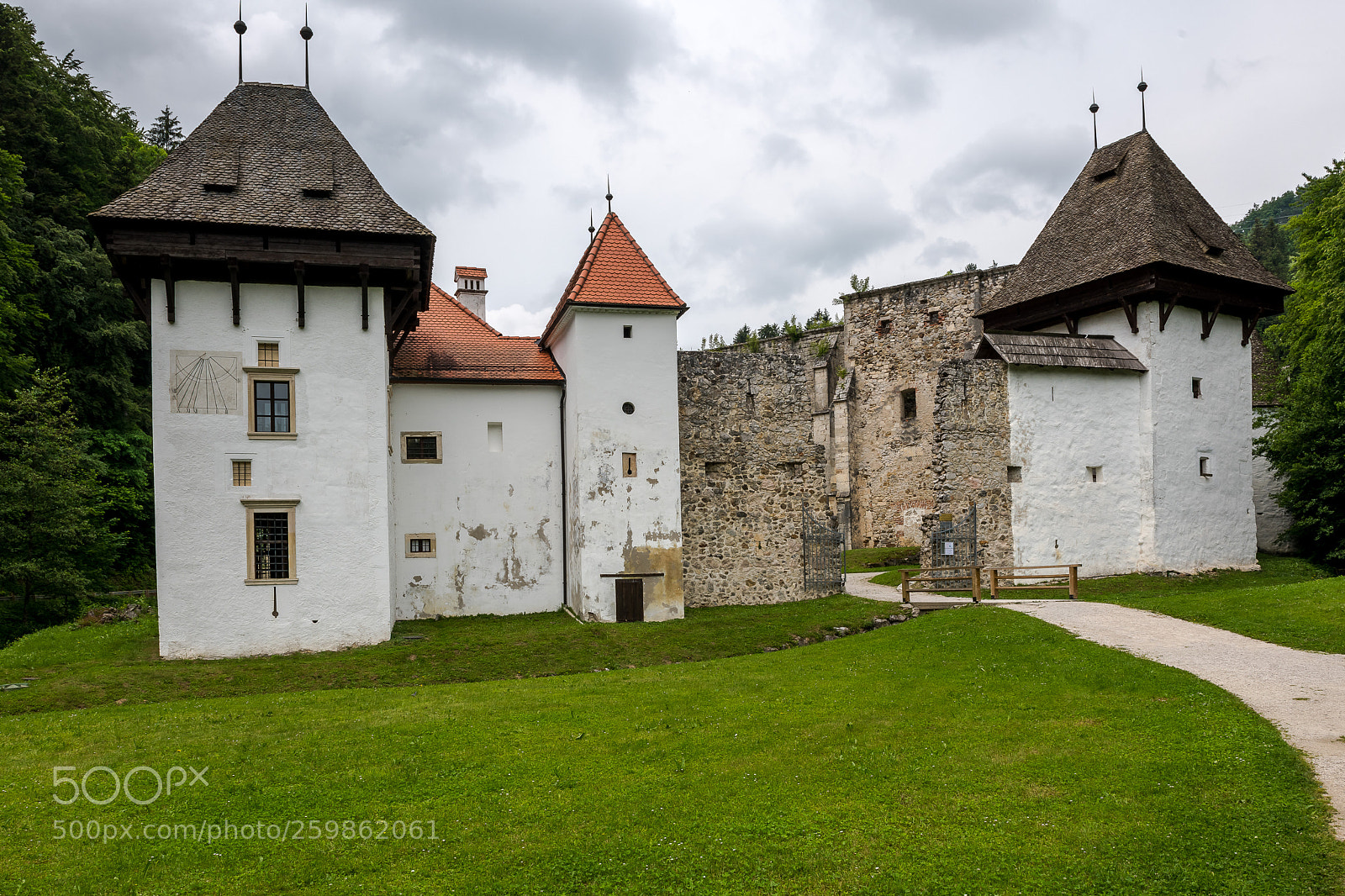 Nikon D850 sample photo. Zice monastery - outside photography