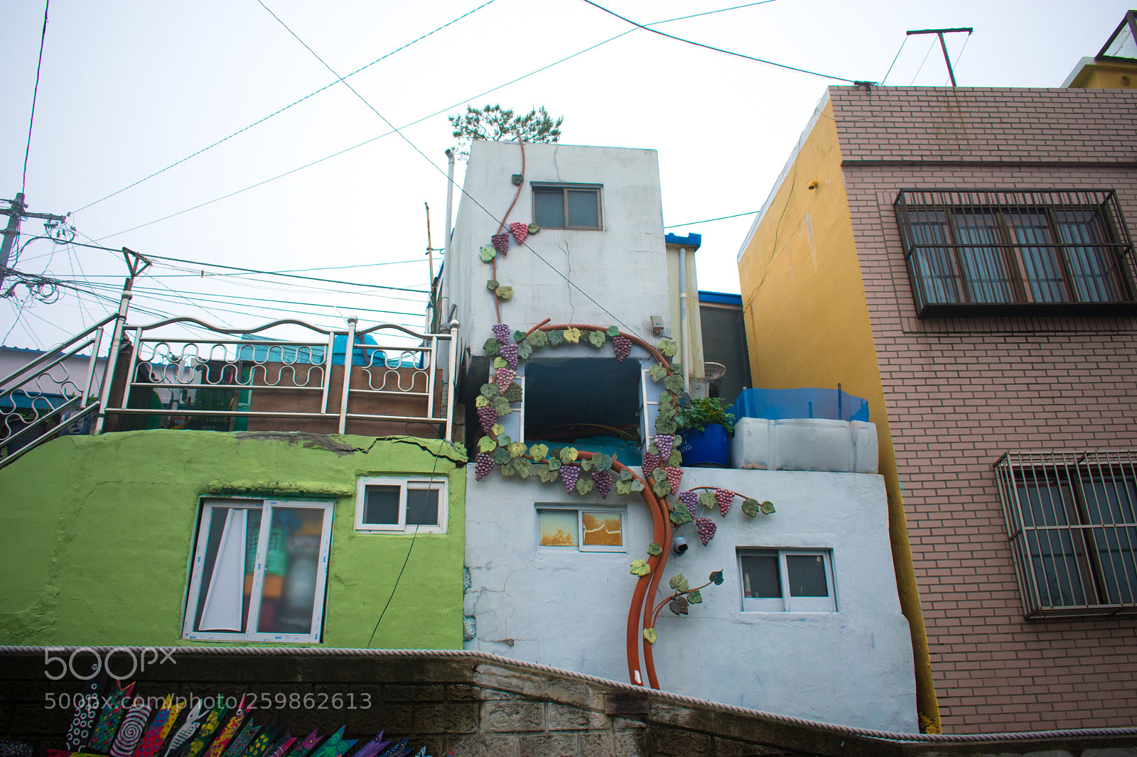 Nikon D3400 sample photo. Gamcheon culture village photography