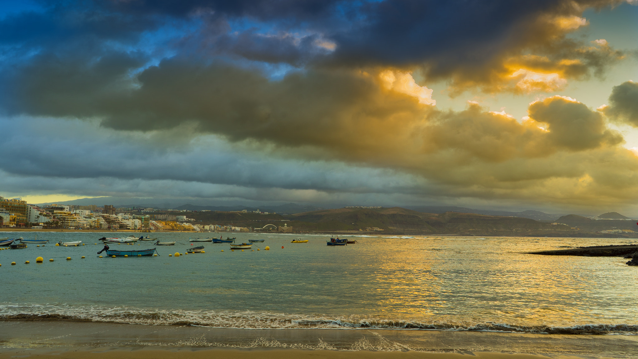 Sony a7S sample photo. Playa de las canteras photography