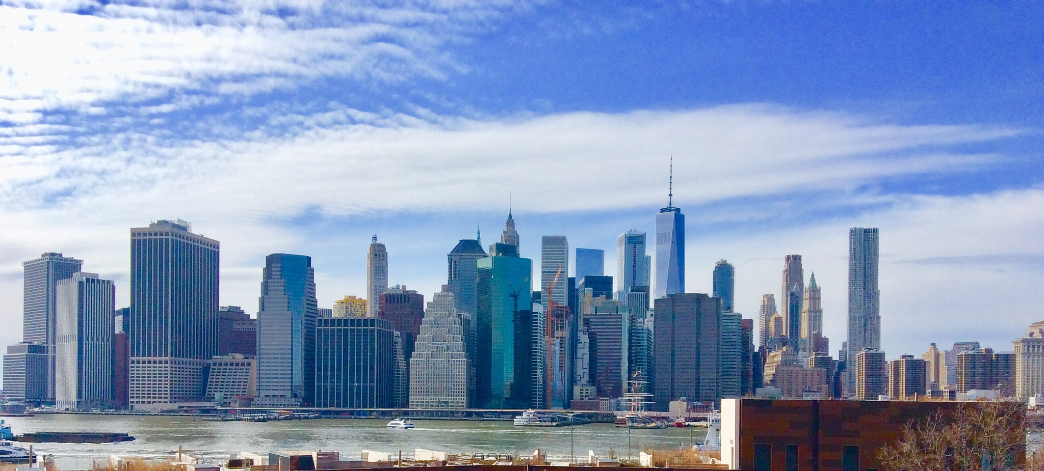 Apple iPad mini 2 sample photo. View of manhattan from brooklyn heights photography