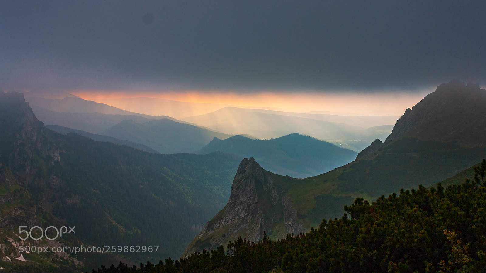 Canon EOS 450D (EOS Rebel XSi / EOS Kiss X2) sample photo. Tatry sunset photography