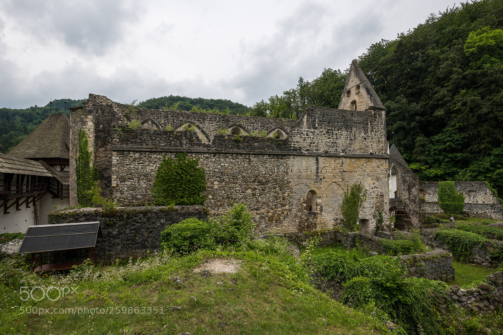 Nikon D850 sample photo. Zice monastery - open photography