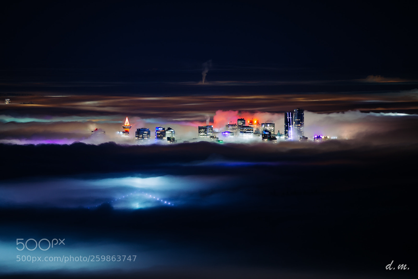 Canon EOS 6D sample photo. Sea of clouds photography