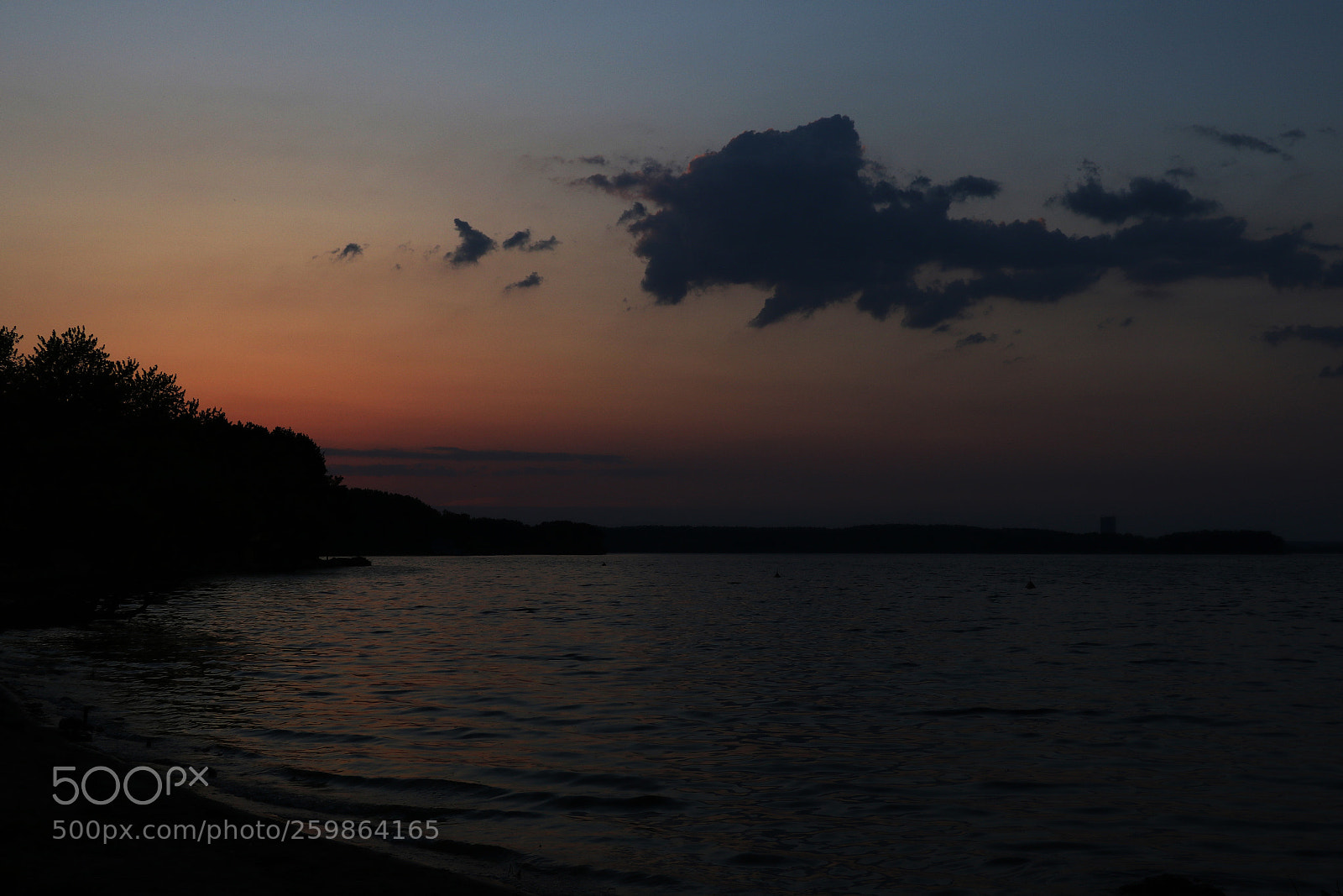 Canon EOS 750D (EOS Rebel T6i / EOS Kiss X8i) sample photo. Beautiful sunset with clouds photography