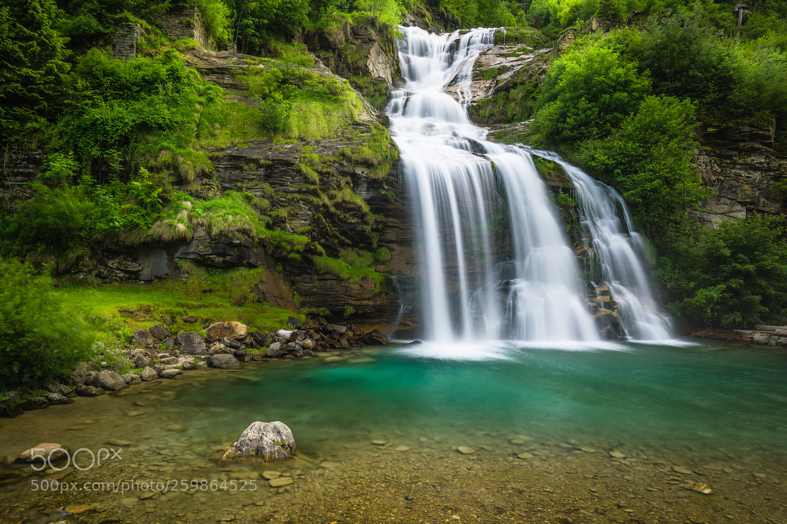 Sony a6000 sample photo. Cascata piumogna  photography