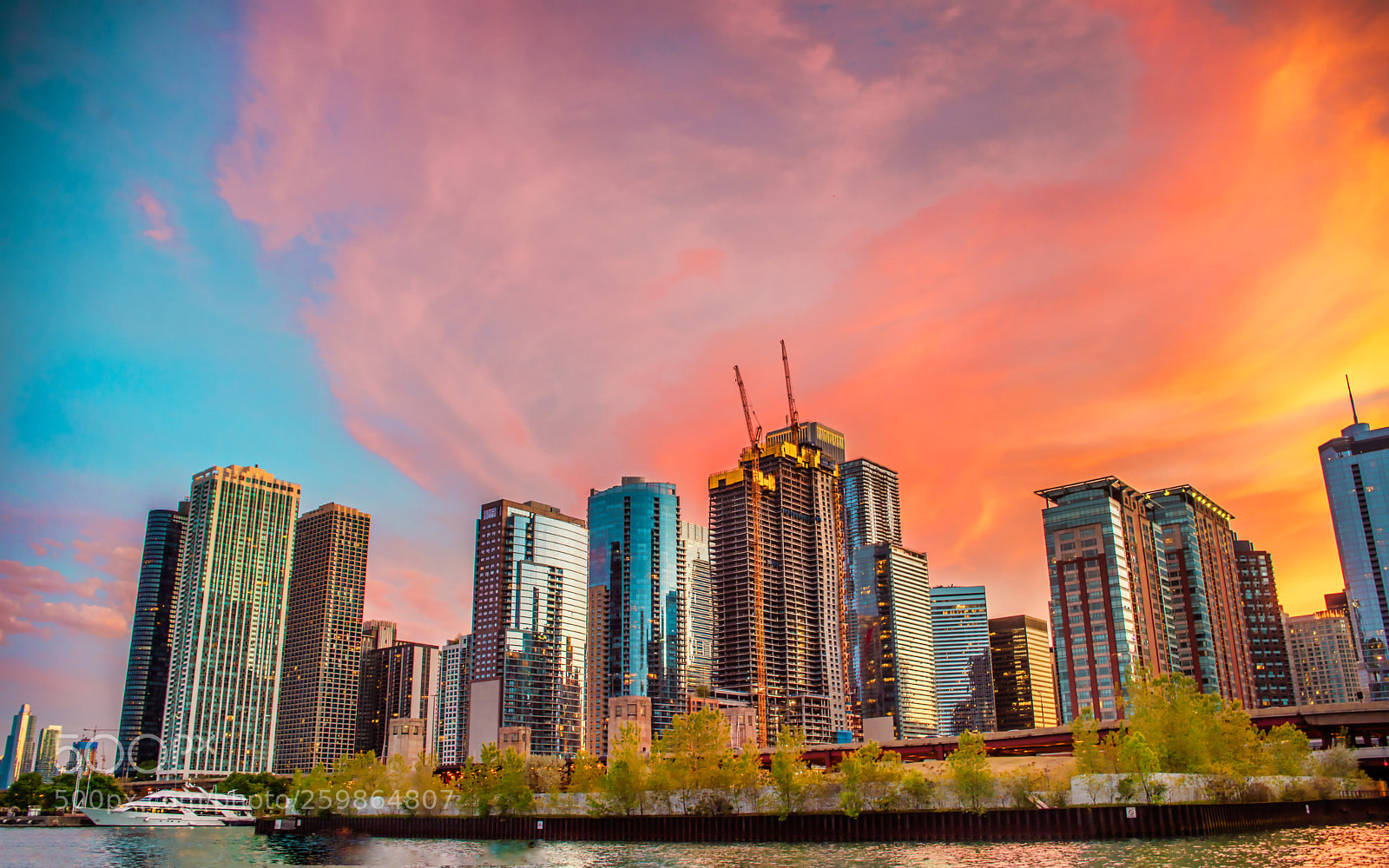 Nikon D600 sample photo. Sunset skyline photography
