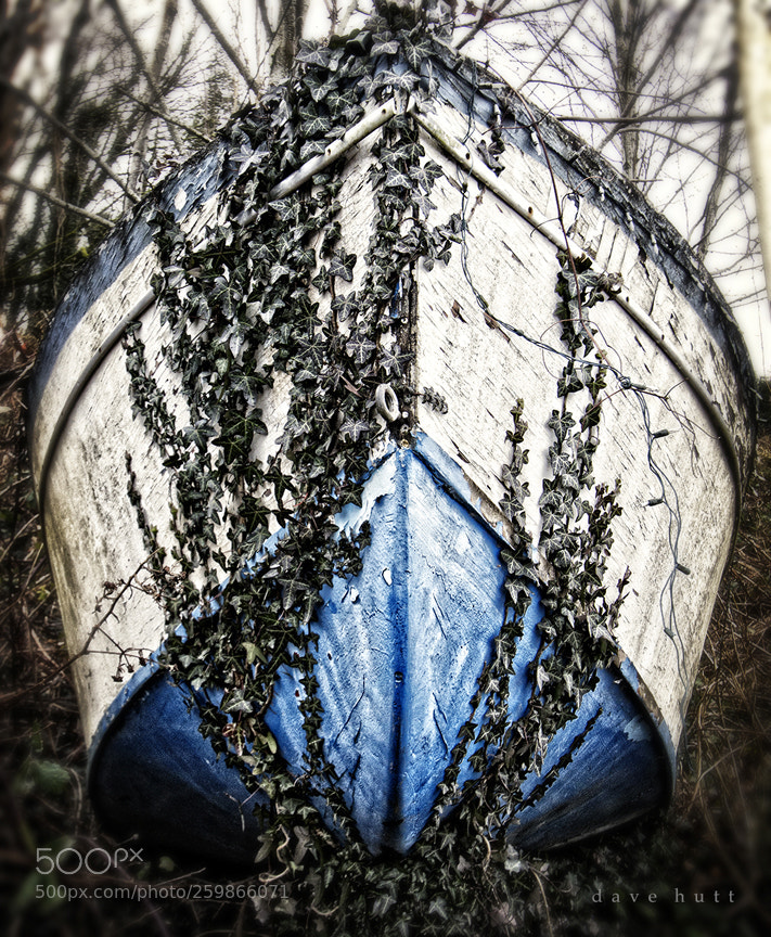 Canon EOS 7D sample photo. Abandoned boat photography