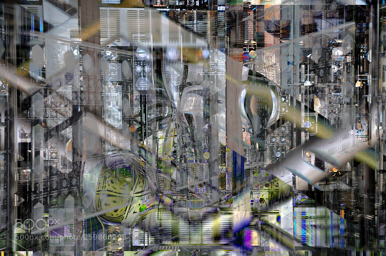 Nikon D300 sample photo. Kaleidoscopic museum photography
