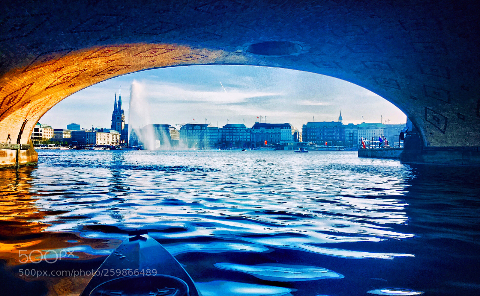 Apple iPhone 6s sample photo. Alster lake kayaking photography