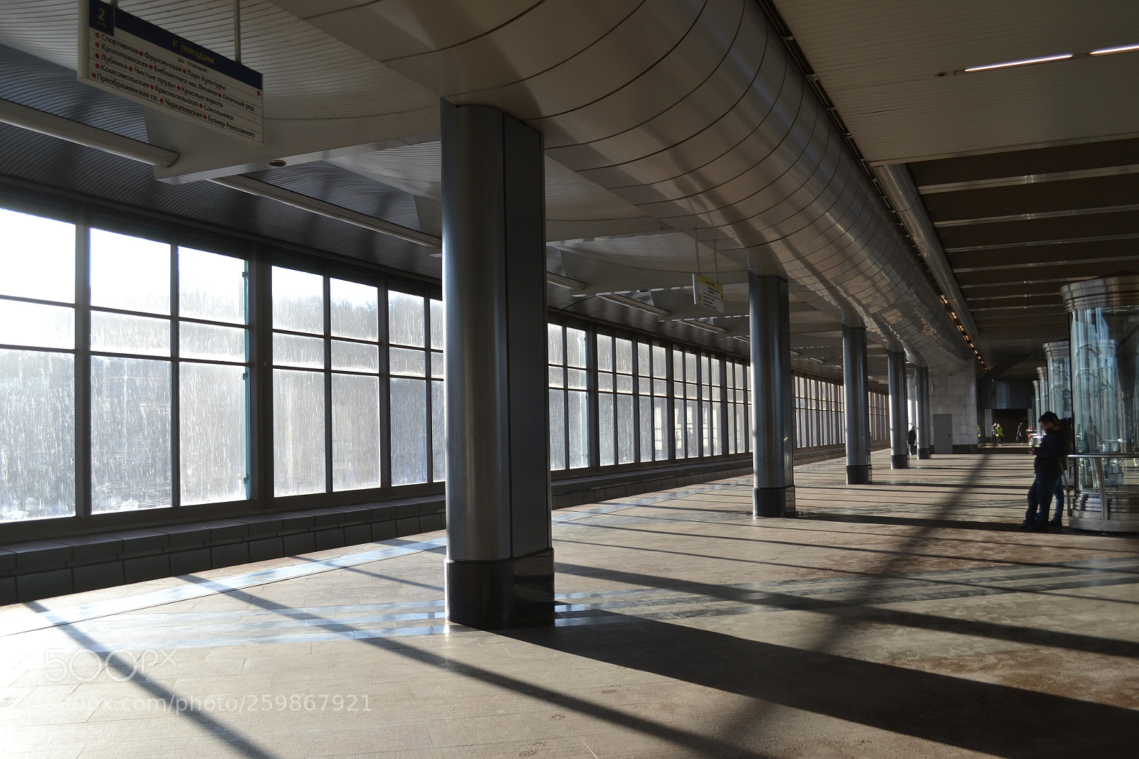 Nikon D3100 sample photo. Subway station photography