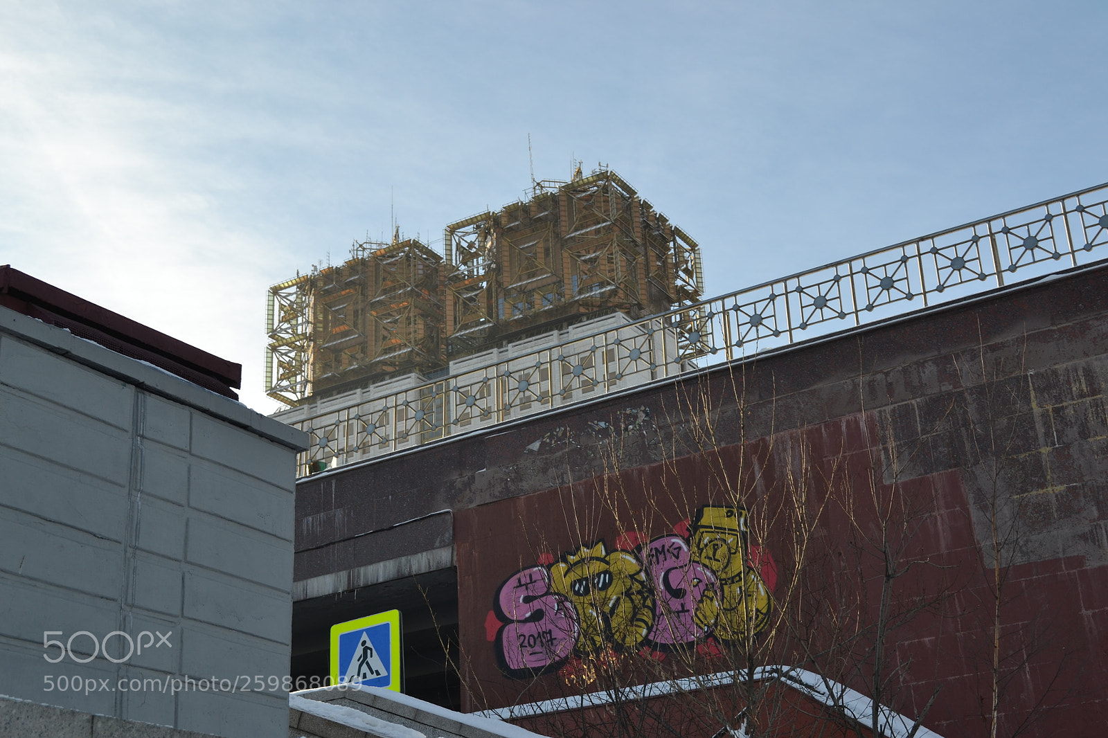 Nikon D3100 sample photo. Russian academy of science photography