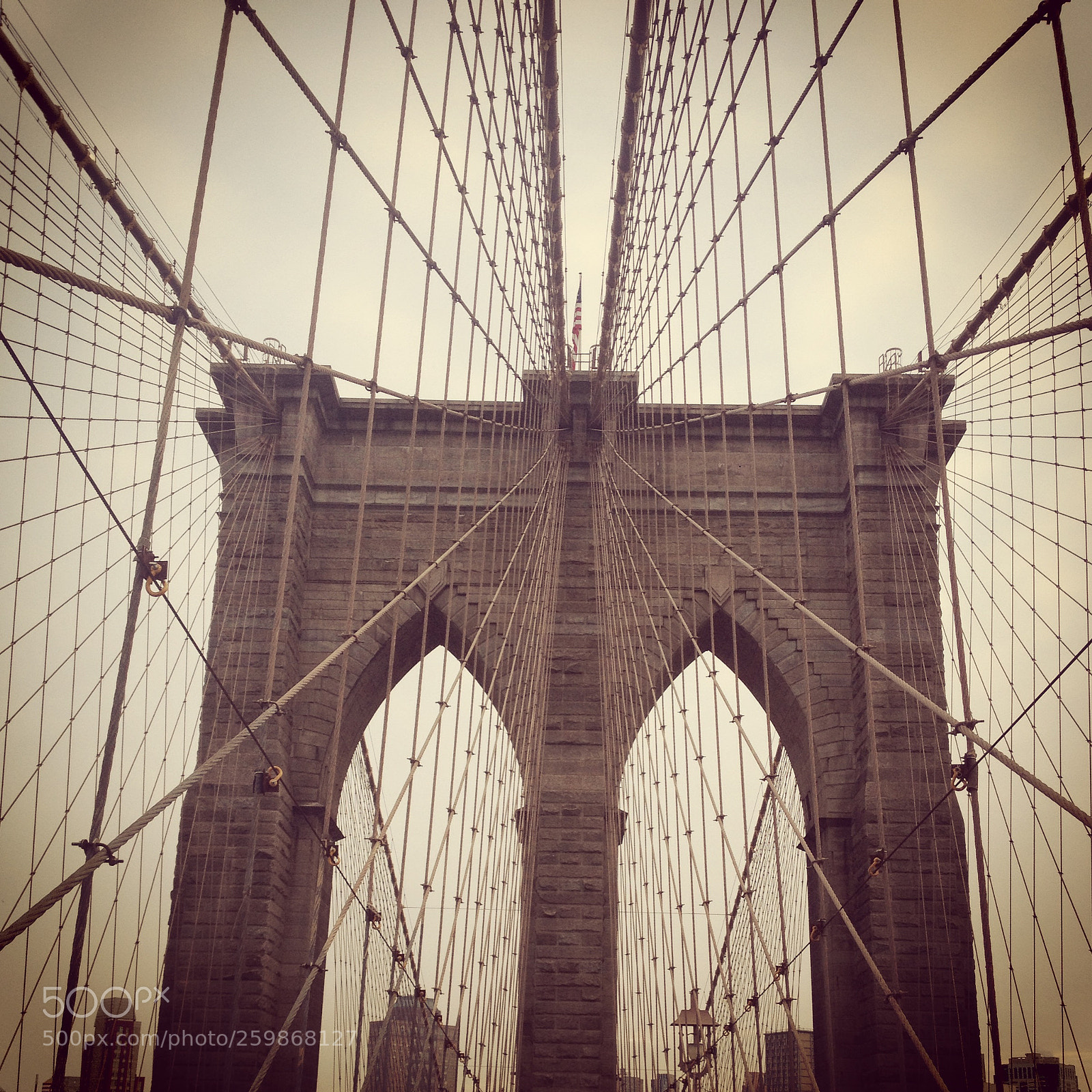 Apple iPhone 4S sample photo. Brooklyn bridge photography