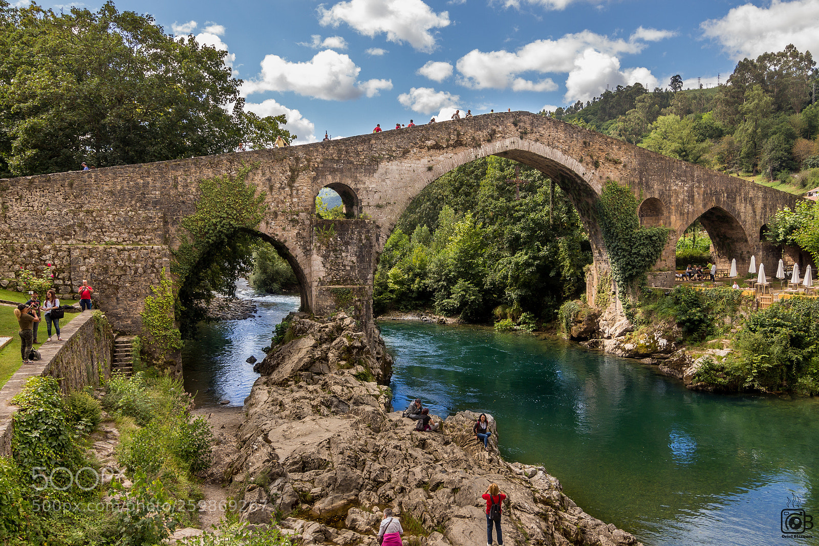 Canon EOS 700D (EOS Rebel T5i / EOS Kiss X7i) sample photo. Roman bridge in cangas photography