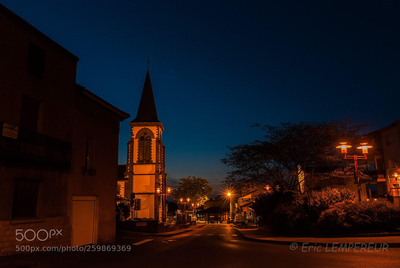 Nikon D80 sample photo. L' glise de lempdes photography