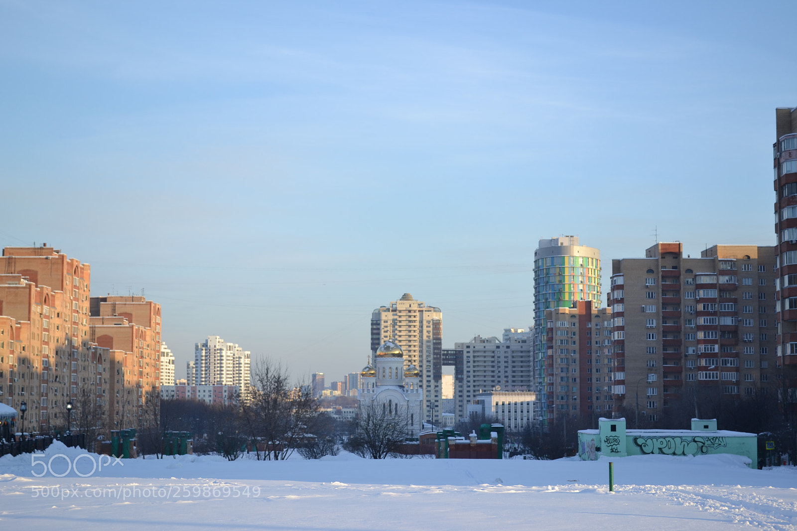 Nikon D3100 sample photo. Russian winter photography
