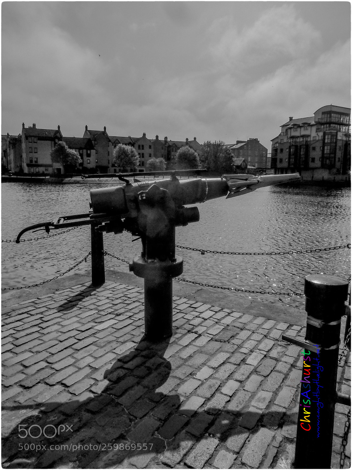 Panasonic DMC-TZ7 sample photo. Whaling harpoon at leith photography