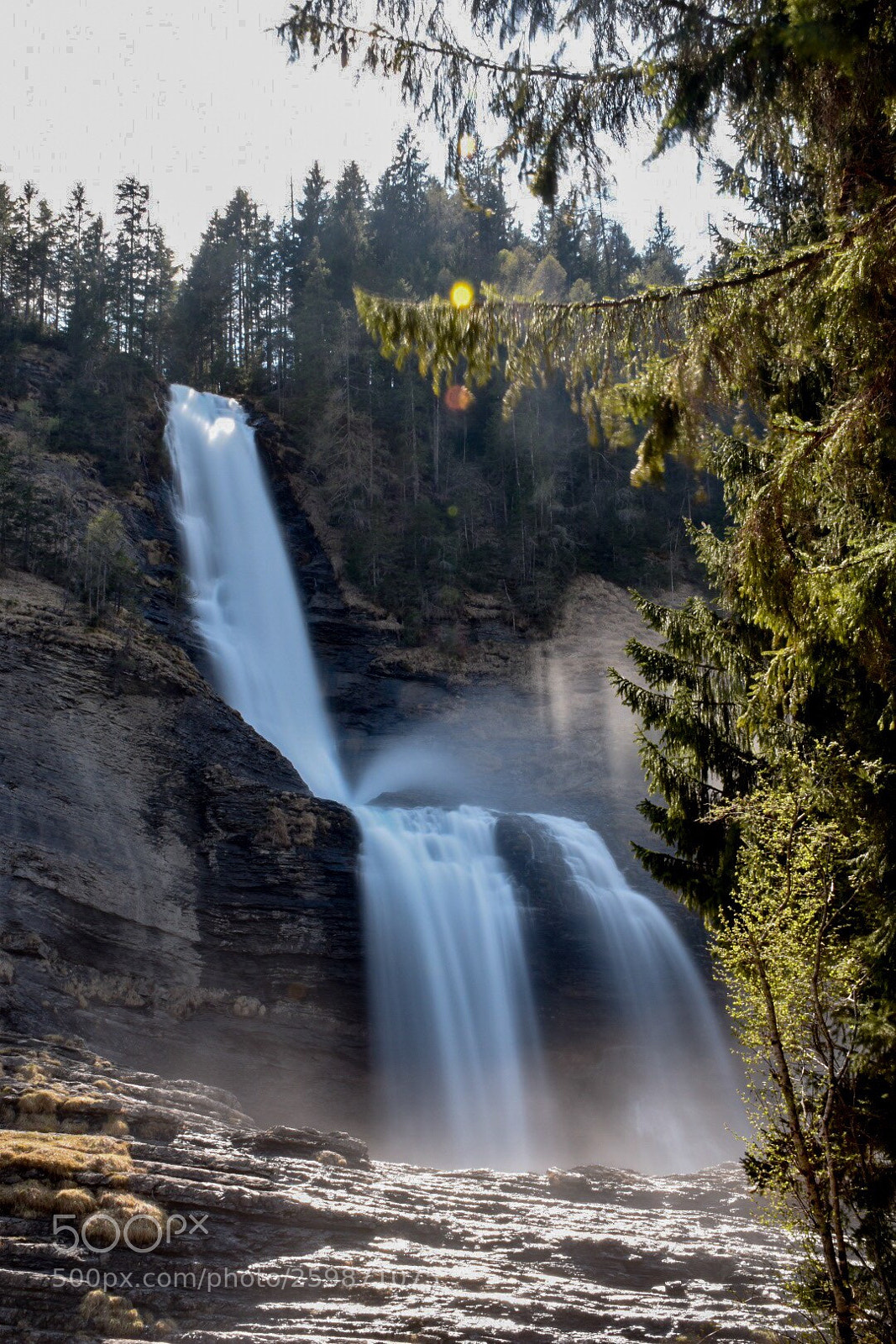 Nikon D5500 sample photo. Cascade du rouget photography