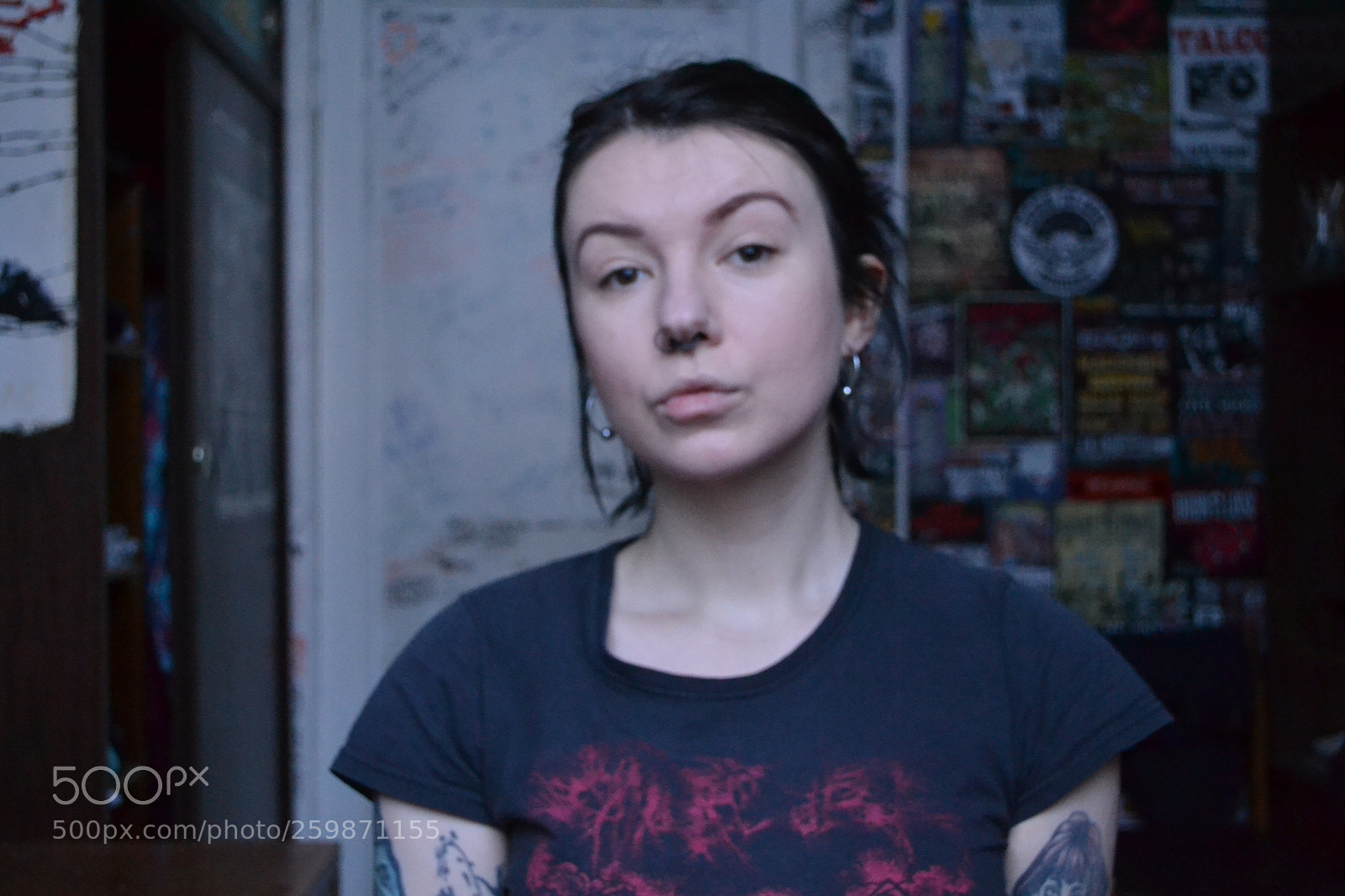 Nikon D3100 sample photo. Selfportrait photography