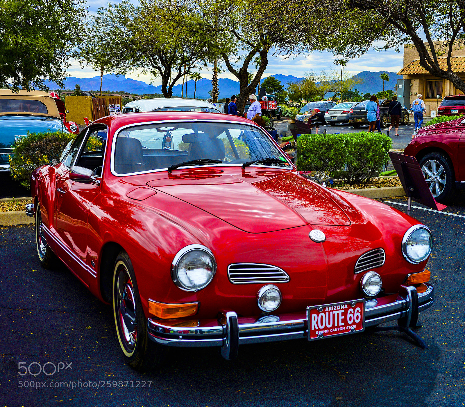 Nikon D800 sample photo. Karmann ghia photography