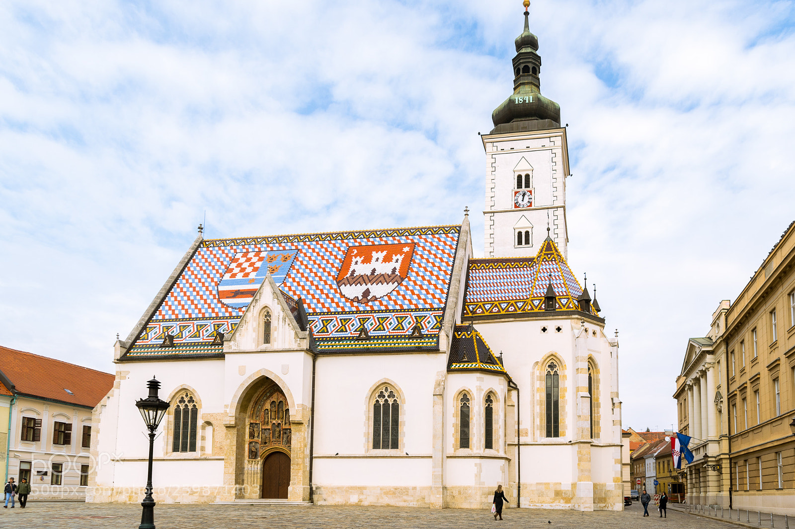 Nikon D5300 sample photo. Zagreb, church st. marco photography