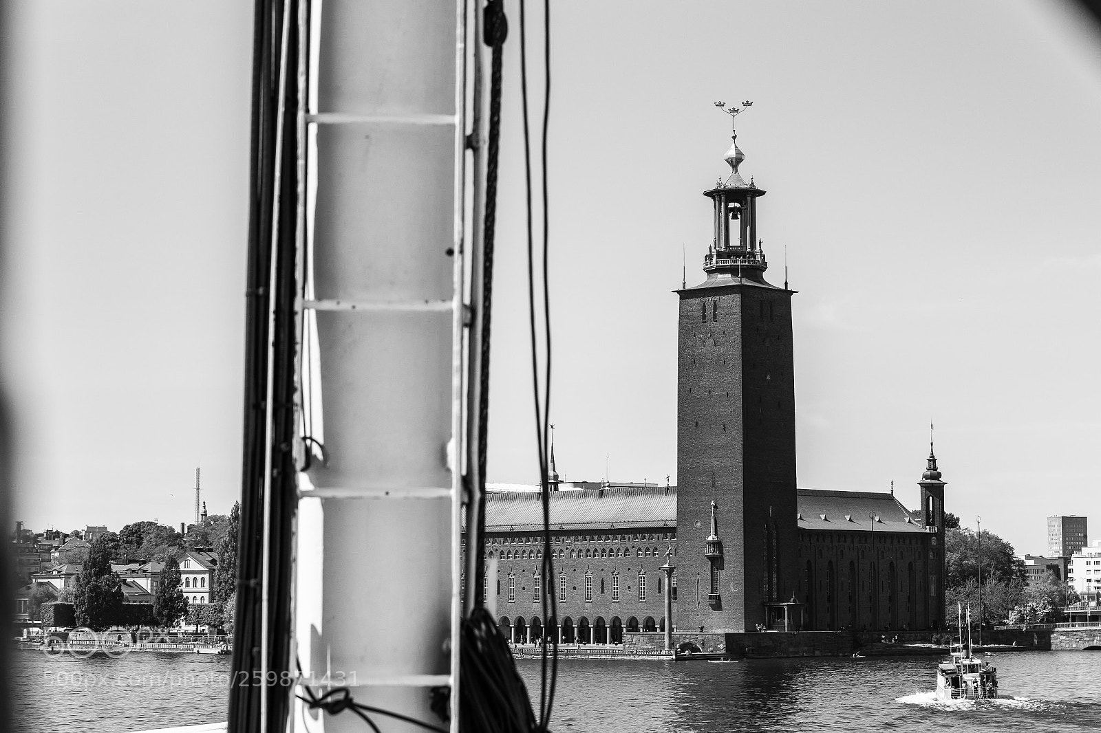 Canon EOS 5D Mark IV sample photo. Stockholm city hall photography