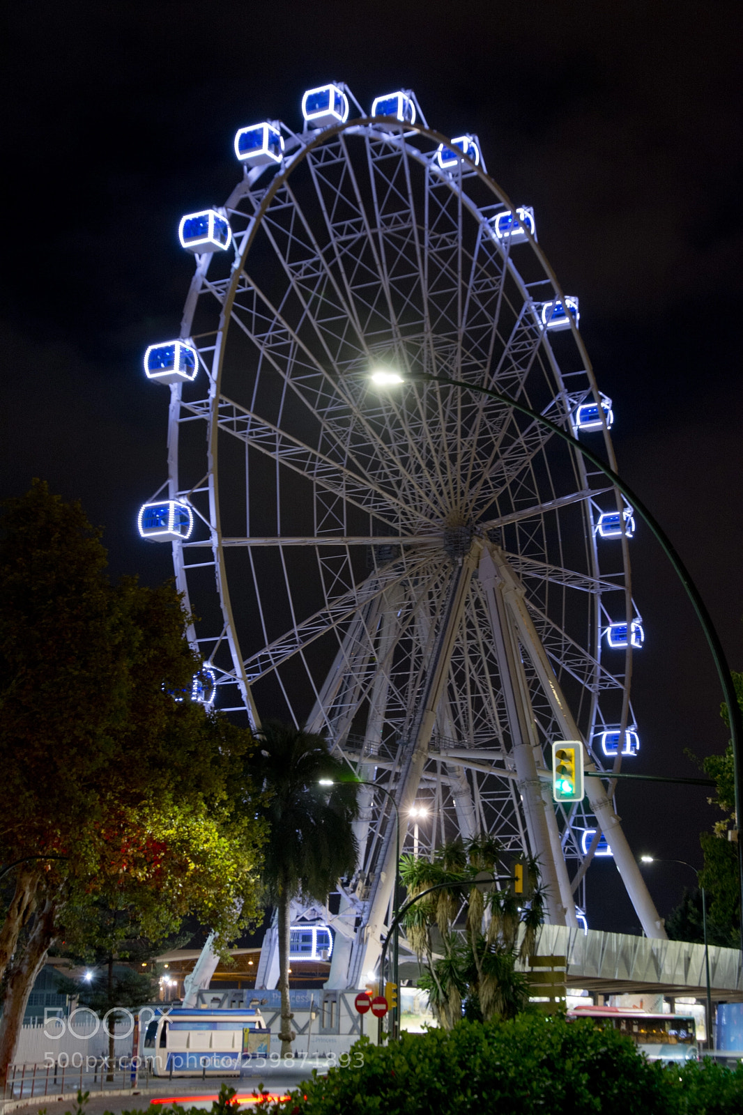 Nikon D5200 sample photo. Ferris wheel photography